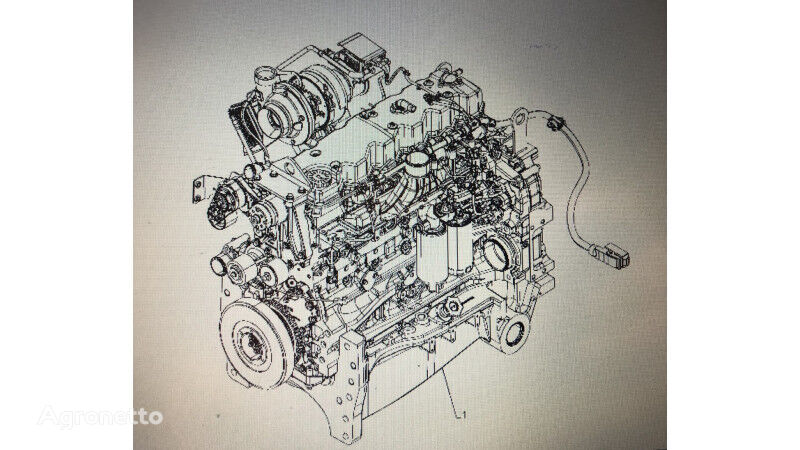 двигатель для трактора колесного Case IH OPTUM 270 по запчастям