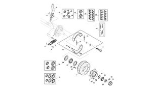 тормозная колодка DC214681 для пресс-подборщика John Deere 960