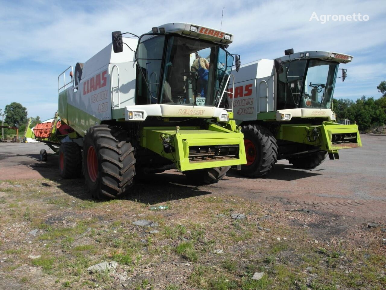 зерноуборочный комбайн Claas Lexion 480 в Лізинг